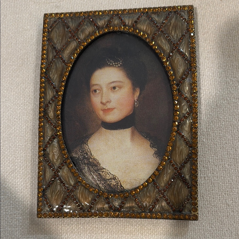 Elegant Gold and Brown Picture Frame 5x7